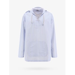 Parley ocean plastic® blu technical taffèta shirt