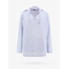 Parley ocean plastic® blu technical taffèta shirt