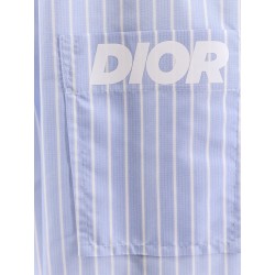 Parley ocean plastic® blu technical taffèta shirt