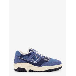 550 denim and suede sneakers