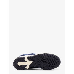 550 denim and suede sneakers