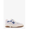 Suede sneakers with denim details