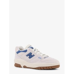 Suede sneakers with denim details