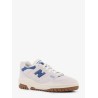 Suede sneakers with denim details
