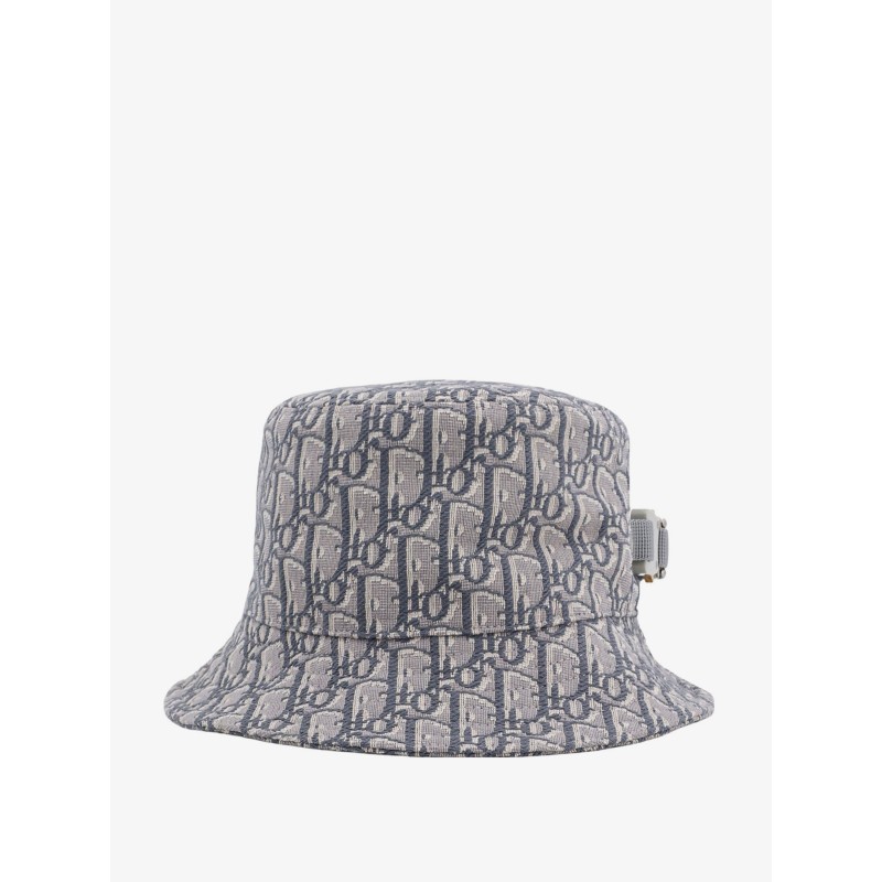 Jacquard cloche with dior buckle