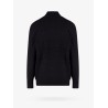 Wool and cashmere sweater with frontal logo