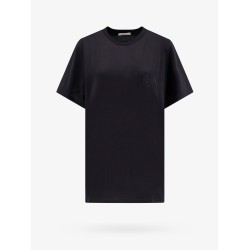 Cotton t-shirt with embroidered monogram