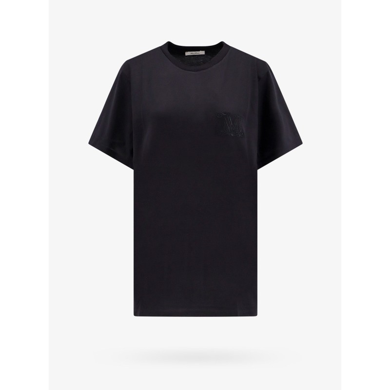 Cotton t-shirt with embroidered monogram