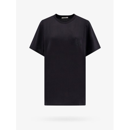 Cotton t-shirt with embroidered monogram