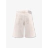 Cotton bermuda shorts with cd heart logo