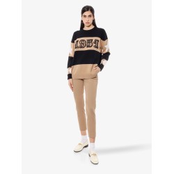 Viscose blend trouser