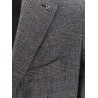 Virgin wool dress with prince of wales motif