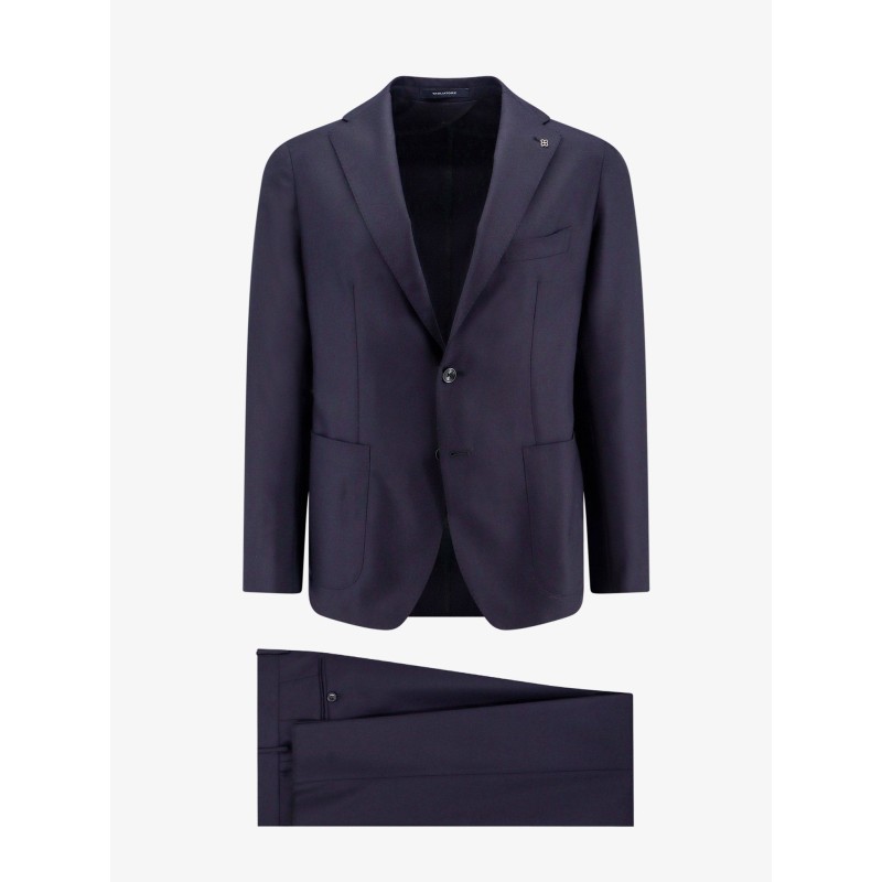 Stretch virgin wool suit