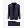 Stretch virgin wool suit
