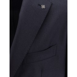 Stretch virgin wool suit
