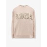 Wool and cashmere sweater with 1951 motif
