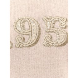 Wool and cashmere sweater with 1951 motif