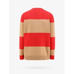 Wool and cashmere sweater with flocked 1951 motif