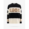 Wool and cashmere sweater with flocked 1951 motif