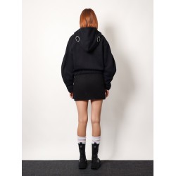 6 moncler willow smith cotton sweatshirt with  iconic detail