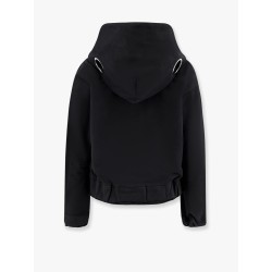6 moncler willow smith cotton sweatshirt with  iconic detail