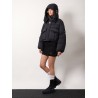 6 moncler willow smith cotton skirt with metal profile