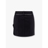6 moncler willow smith cotton skirt with metal profile