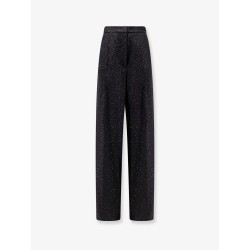 Navigli viscose blend trouser with sequins