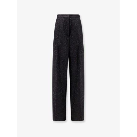 Navigli viscose blend trouser with sequins