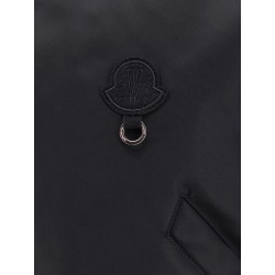 Malek 6 moncler willow smith jacket with logo patch and iconic metal detail