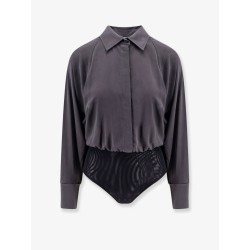 Tempo silk shirt with body detail