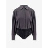 Tempo silk shirt with body detail
