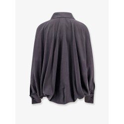 Tempo silk shirt with body detail