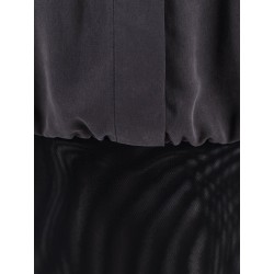 Tempo silk shirt with body detail