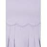 Linen dress with cut-out detail