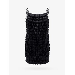 Stretch cady mini dress