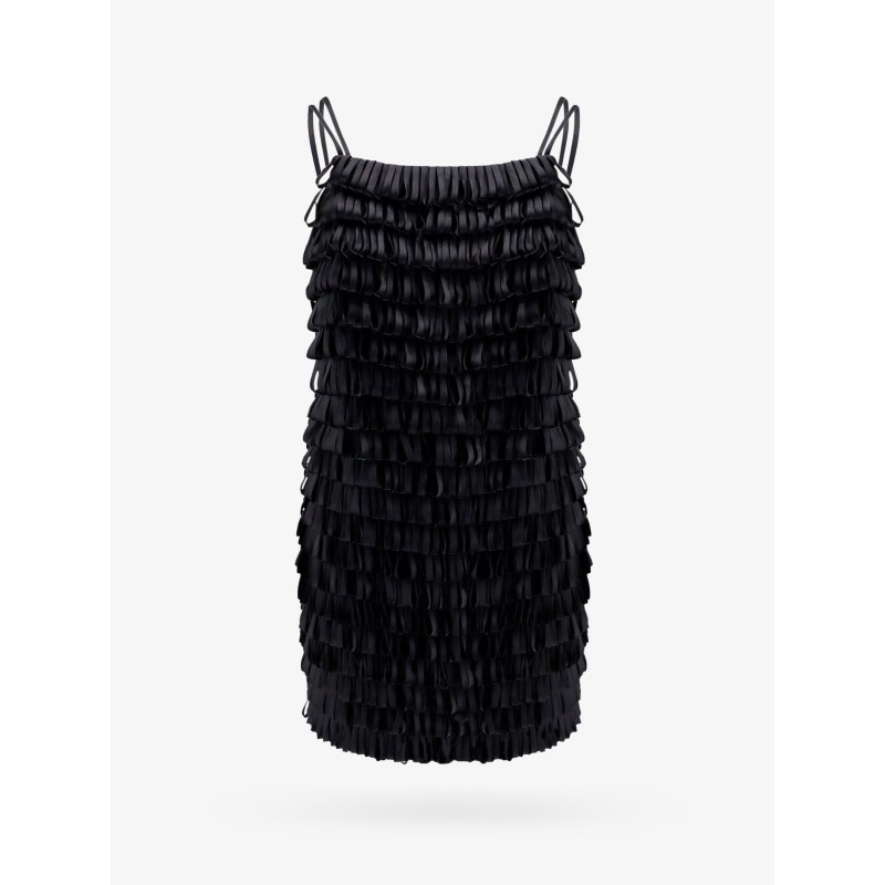 Stretch cady mini dress