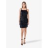 Stretch cady mini dress
