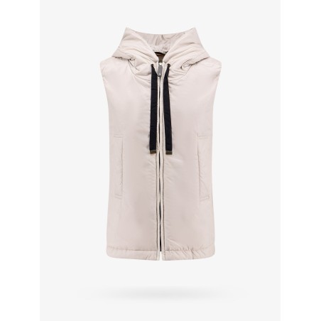 The cube sleeveless jacket with cameluxe padding