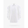 Cotton shirt with rouches detail