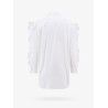 Cotton shirt with rouches detail