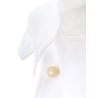 Cotton shirt with rouches detail