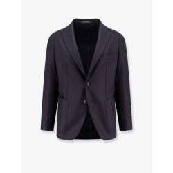 Virgin wool and cashmere blazer