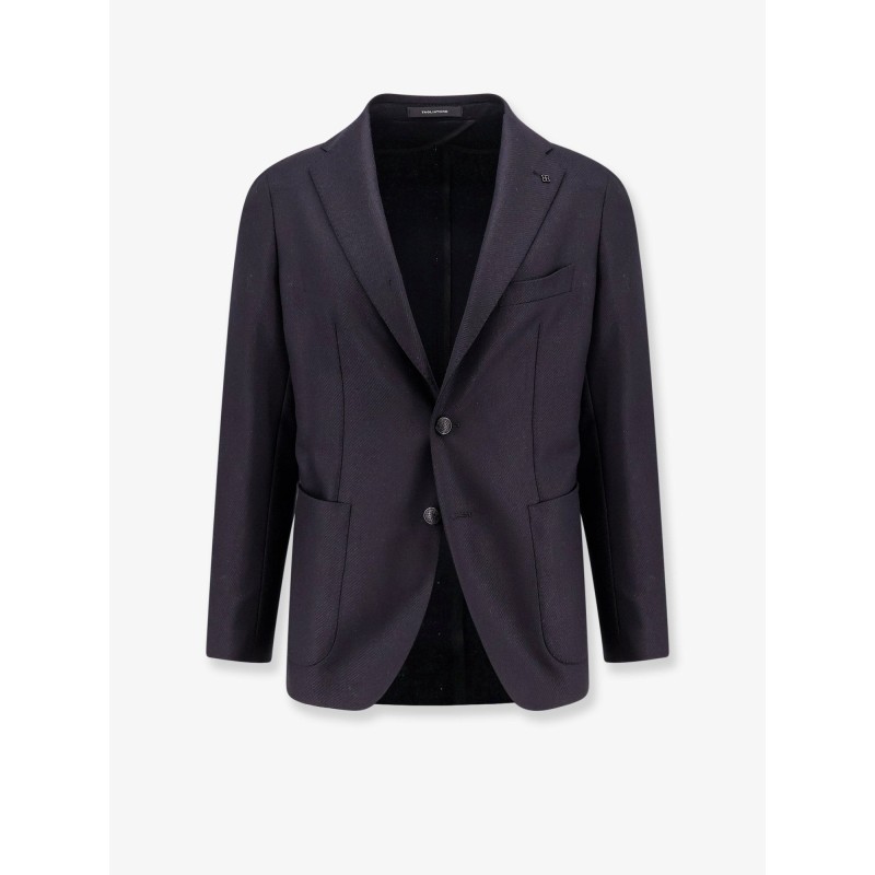 Virgin wool and cashmere blazer