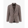 Single-breasted prince of wales blazer