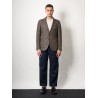 Single-breasted prince of wales blazer