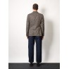 Single-breasted prince of wales blazer