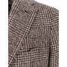Single-breasted prince of wales blazer