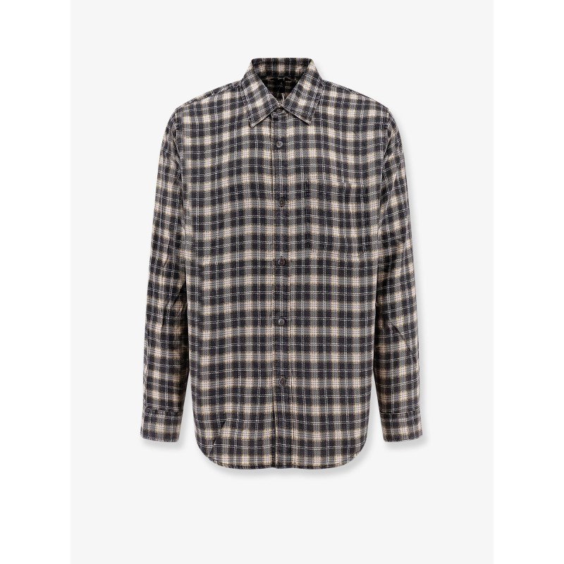 Lyocell shirt with check motif