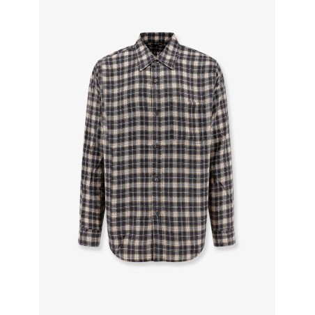 Lyocell shirt with check motif